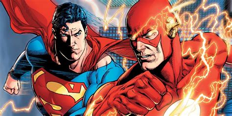 who is faster flash or superman.
